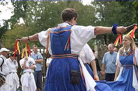 Dancing at Bradgate Park