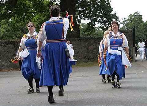 Dancing at Bradgate Park