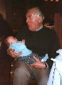 "Do that silly face that makes me laugh again, Grandad"