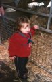 This is me at the farmyard at Chatsworth