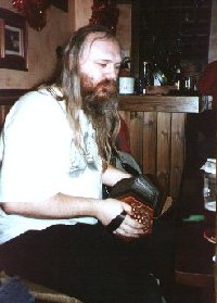 Phil play at the White Horse, Seagrave